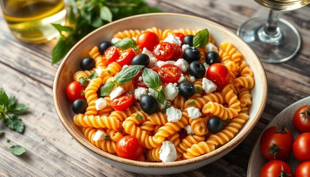 Quick Mediterranean Pasta